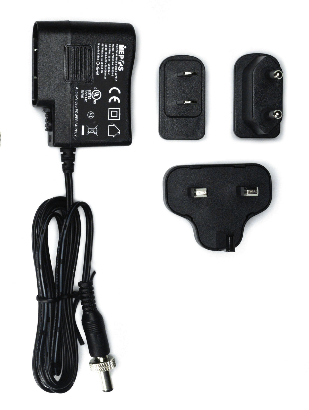 5972 - Power Supply, 12V, 6W, 5.5x2.1mm, Locking