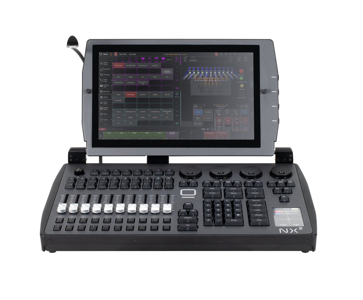 NX2984 - NX2 - 64-Universe Console, 10 Faders, 4x DMX