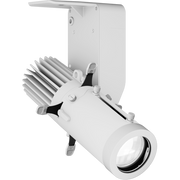 ECLDisplayDAT - 25W 4000K LED spotlight with wired control (DMX and knob-dimming), without lens, white