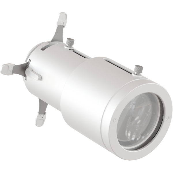 Zoomable Profile Lens 10-20°, with 4 framing shutters, for EclDisplay, white