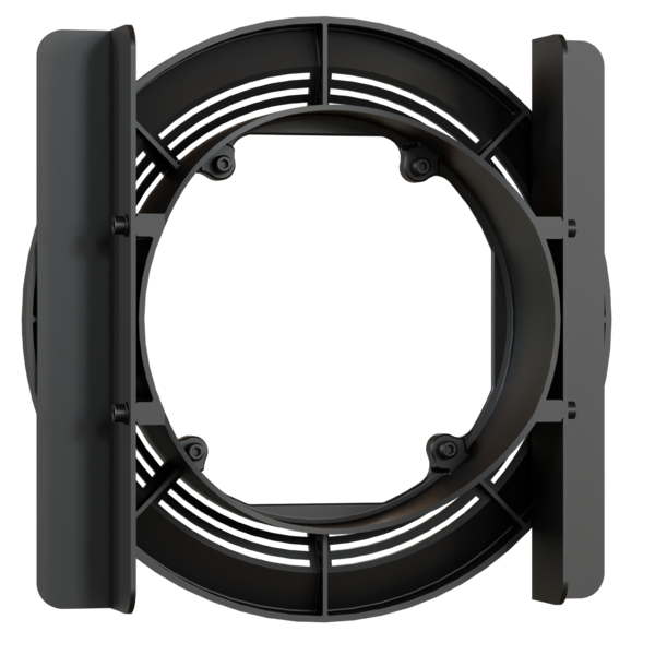 Ceiling-mounted kit for ECLPENDANT series, black