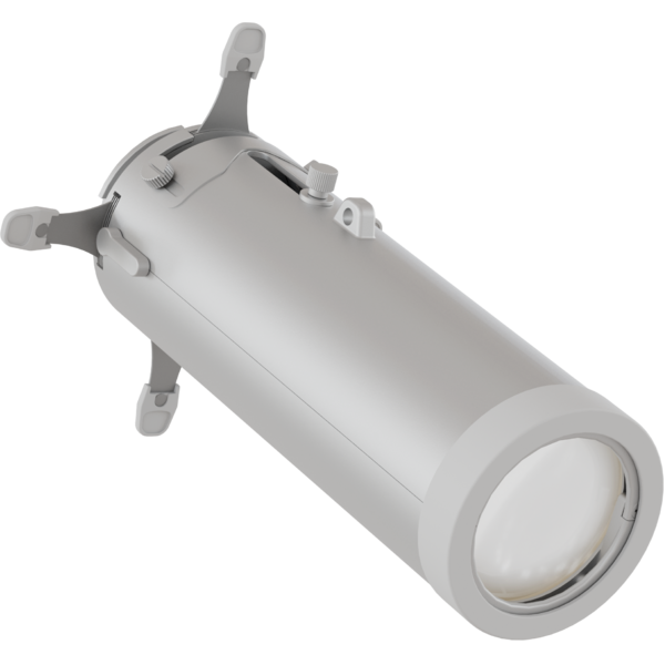 Fixed Profile 8° Lens, with 4 framing shutters, for EclDisplay, white