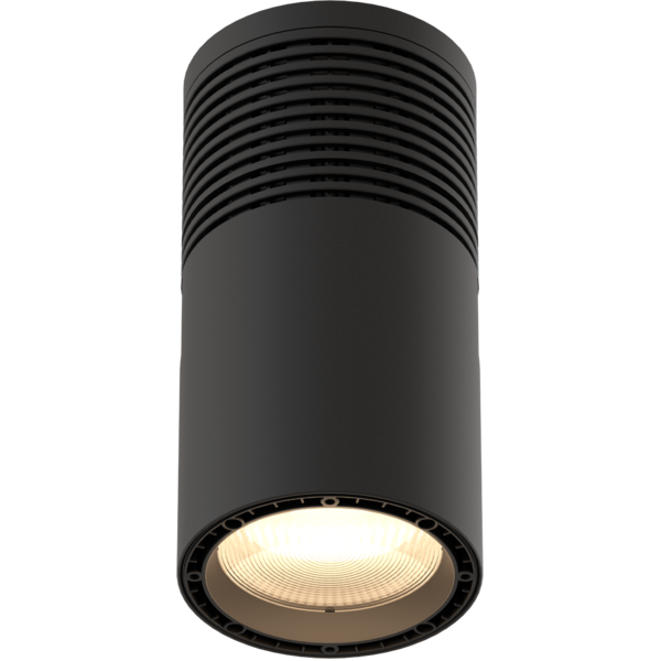 ECLPendantS - 50W Variable White House light with passive cooling, black