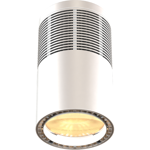 ECLPendant - 200W Variable White House light with passive cooling, white