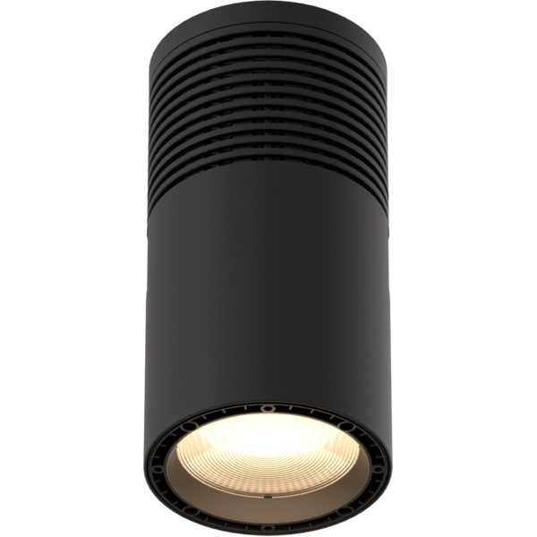 ECLPendantS - 50W White LED source pendant light, NW, black