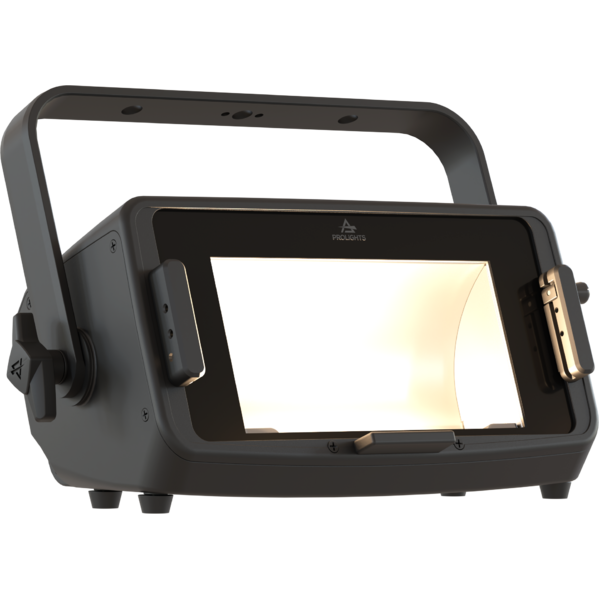 ECLEXPOFLOOD300 300W IP20 Variable white asymmetric LED floodlight. 2,700K - 6,500K
