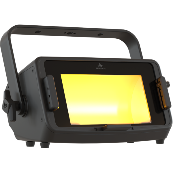 ECLEXPOFLOOD300 300W IP20 RGB+WarmWhite asymmetric LED floodlight