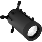 Zoomable Profile Lens 20-40°, with 4 framing shutters, for EclDisplay, black housing