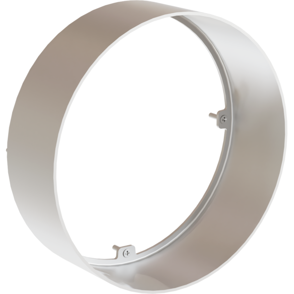 Full snoot for ECLPENDANT series, white