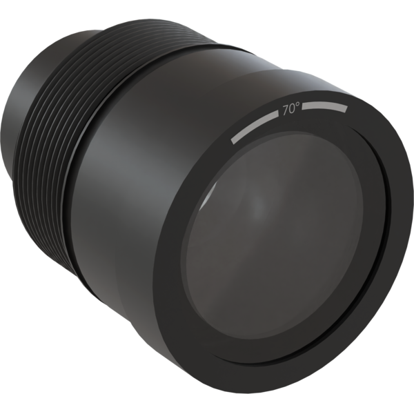 70° lens for MOSAICOFX100 series, very wide for water effect and gobo
