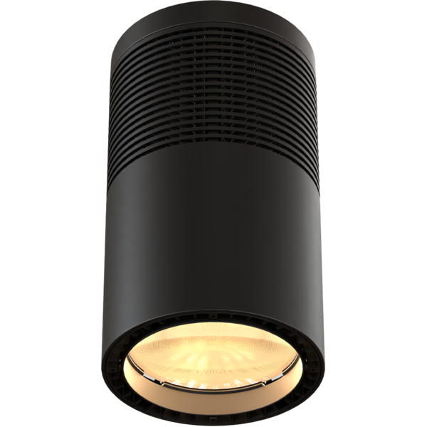 ECLPendant - 200W Variable White LED source pendant light, black
