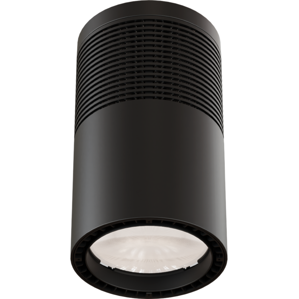 ECLPendant - 200W White LED source pendant light, Daylight, black