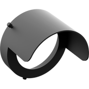 Half Snoot for EclDisplay, black housing