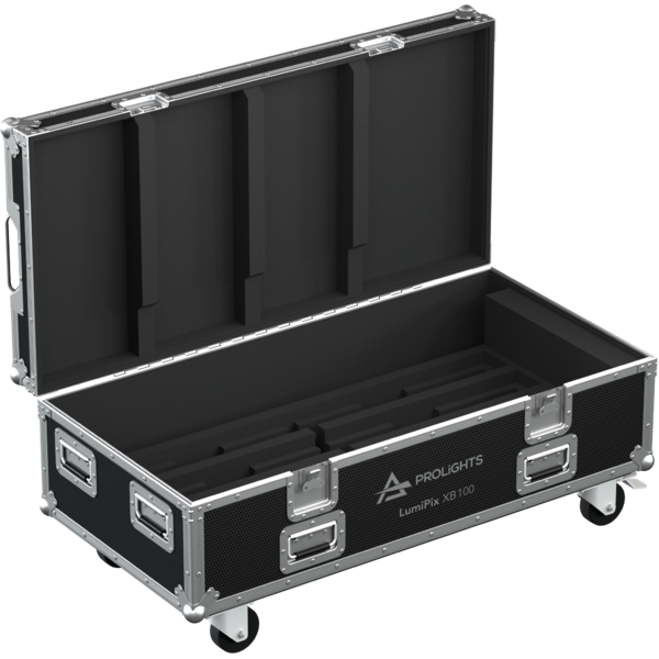 Flight case for 4 pcs LUMIPIXXB100 or 8 pcs LUMIPIXXB050