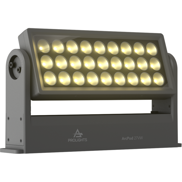 ARCPOD27VWC5M - Compact 27x10W WW+CW outdoor IP66 LED wash light