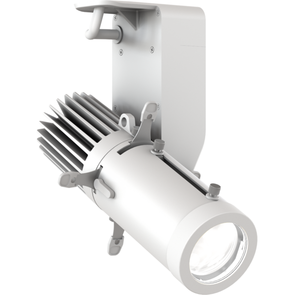 ECLDisplayCRMX - 25W 4000K LED Spotlight with Wireless CRMX and wired control, without lens, white