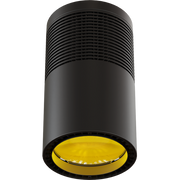 ECLPendant - 200W RGB+WarmWhite LED source pendant light, black