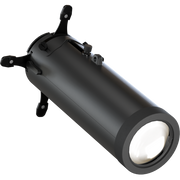 Fixed Profile 8° Lens, with 4 framing shutters, for EclDisplay, black