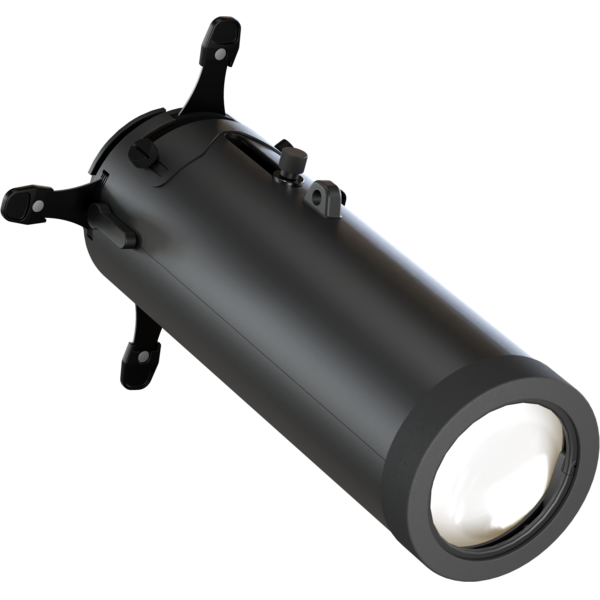 Fixed Profile 8° Lens, with 4 framing shutters, for EclDisplay, black