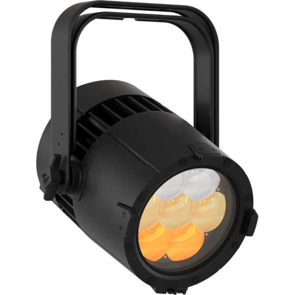 ASTRAPAR7ZIP 263w IP65 RGB+WW zoom LED par with pixel control. 4.5°- 53° zoom
