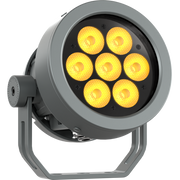 ARCSPOTS - IP66 Spot with 7x 4W RGB+WarmWhite source, 10° lens