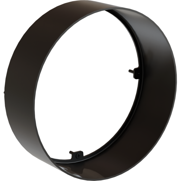 Full snoot for ECLPENDANT series, black