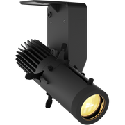 ECLDisplayDAT - 25W 2700K LED spotlight with wired control (DMX and knob-dimming), without lens, black