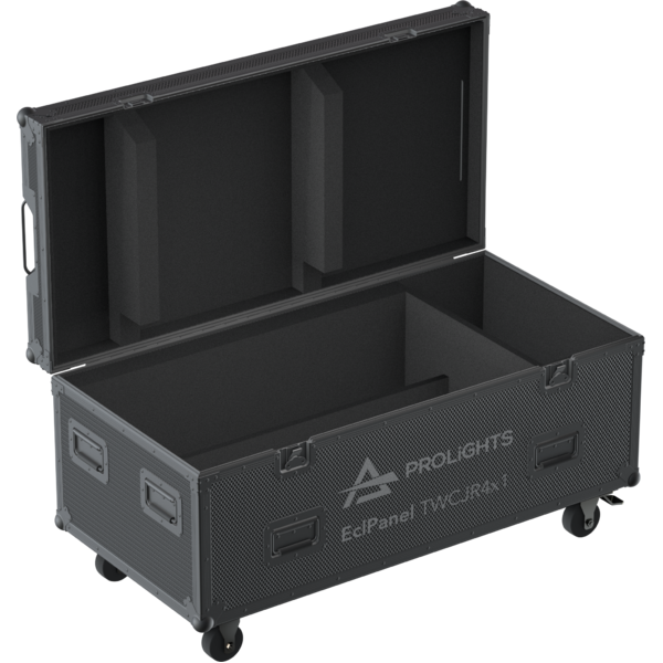 Flight case for 3 pcs of ECLPANELTWCJR4X1