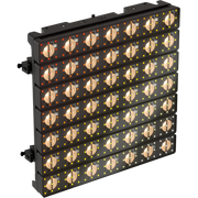 HALUPIXDUO - 400w IP65 Dual matrix LED Panel with 7x7 LED 2700k 5 degree + 21x21 LED RGBW Video Pix