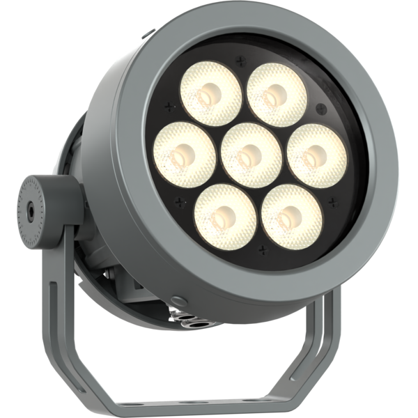 ARCSPOTS - IP66 Spot with 7x 4W Variable White source, 10° lens