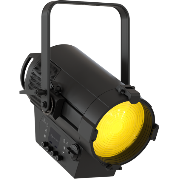 ECLFresnel CT+M 350w IP20 6 color fresnel. 9°-80° zoom range, barn door included