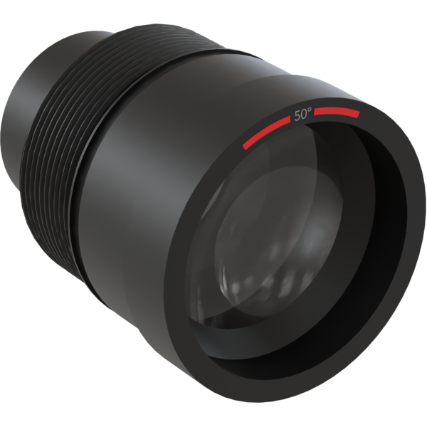 50° lens for MOSAICOFX100 series, wide for water effect