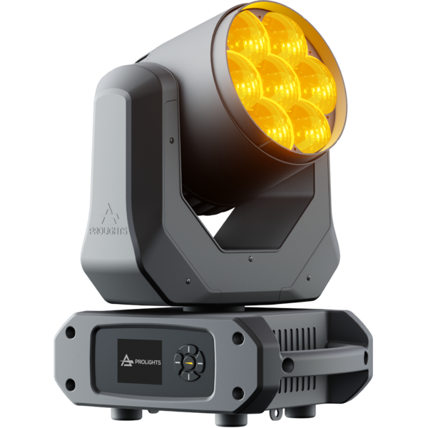 JETWASH7 - 7x20W RGBW moving wash light with a 4°- 55° zoom