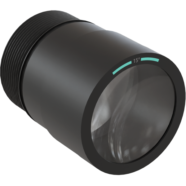 15° lens for MOSAICOFX100 series, narrow for water effect and gobo