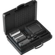 Kit of 4 x ECLNANOPANELTWC, essential accessories included in an ABS case