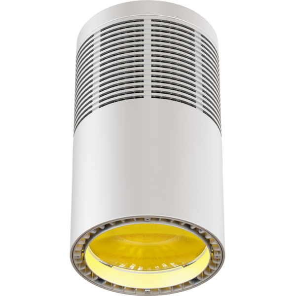 ECLPendant - 200W RGB+WarmWhite LED source pendant light, white