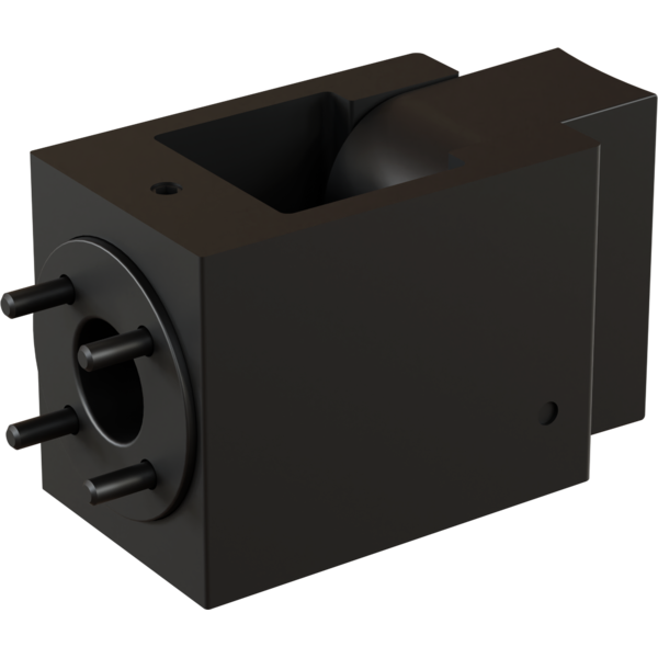 Wall mounting bracket for ECLPENDANT, ECLPENDANTJR, and ECLPENDANTS series, black