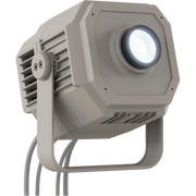 MOSAICOFX100 - 100W IP66 modular LED image projector with 2 effect wheel and 1 gobo slot, gray
