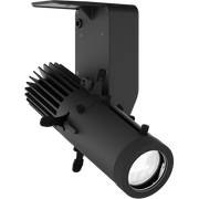 ECLDisplayDAT - 25W 4000K LED spotlight with wired control (DMX and knob-dimming), without lens, black