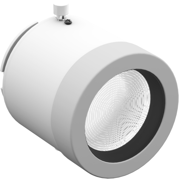 Zoomable Wash Lens 15-30° for EclDisplay, white housing