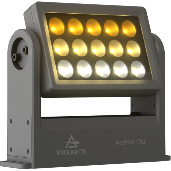 ARCPOD15QC5M - Compact 15x10W RGBW IP66 LED wash light