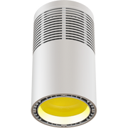 ECLPendantJR - 100W RGB+WarmWhite LED source pendant light, white