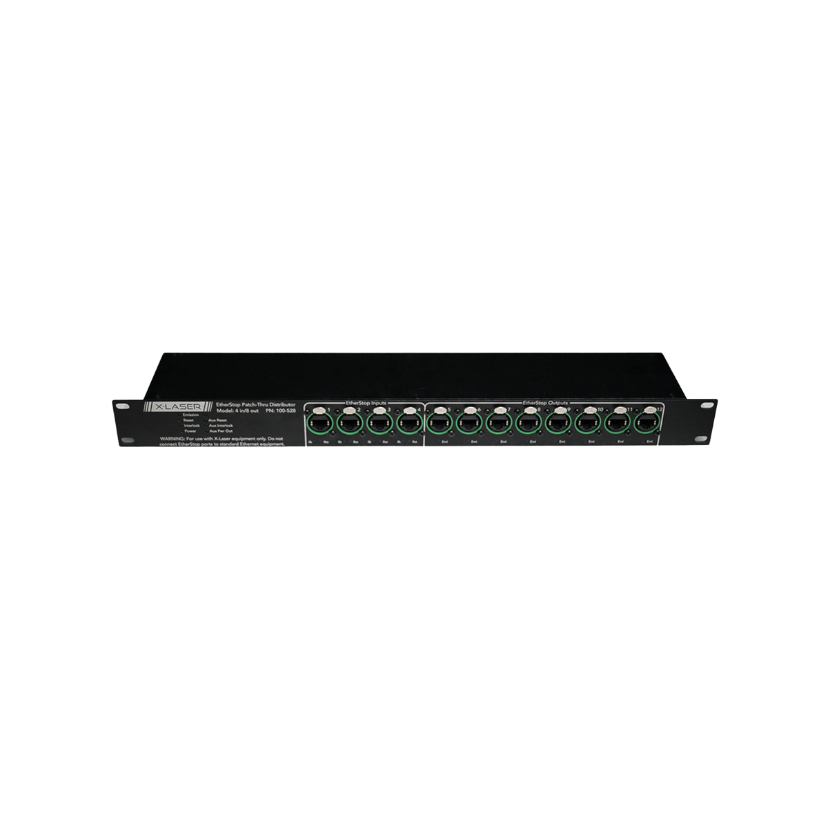 XLA836 - EtherStop Patch System - 4 In / 8 Out