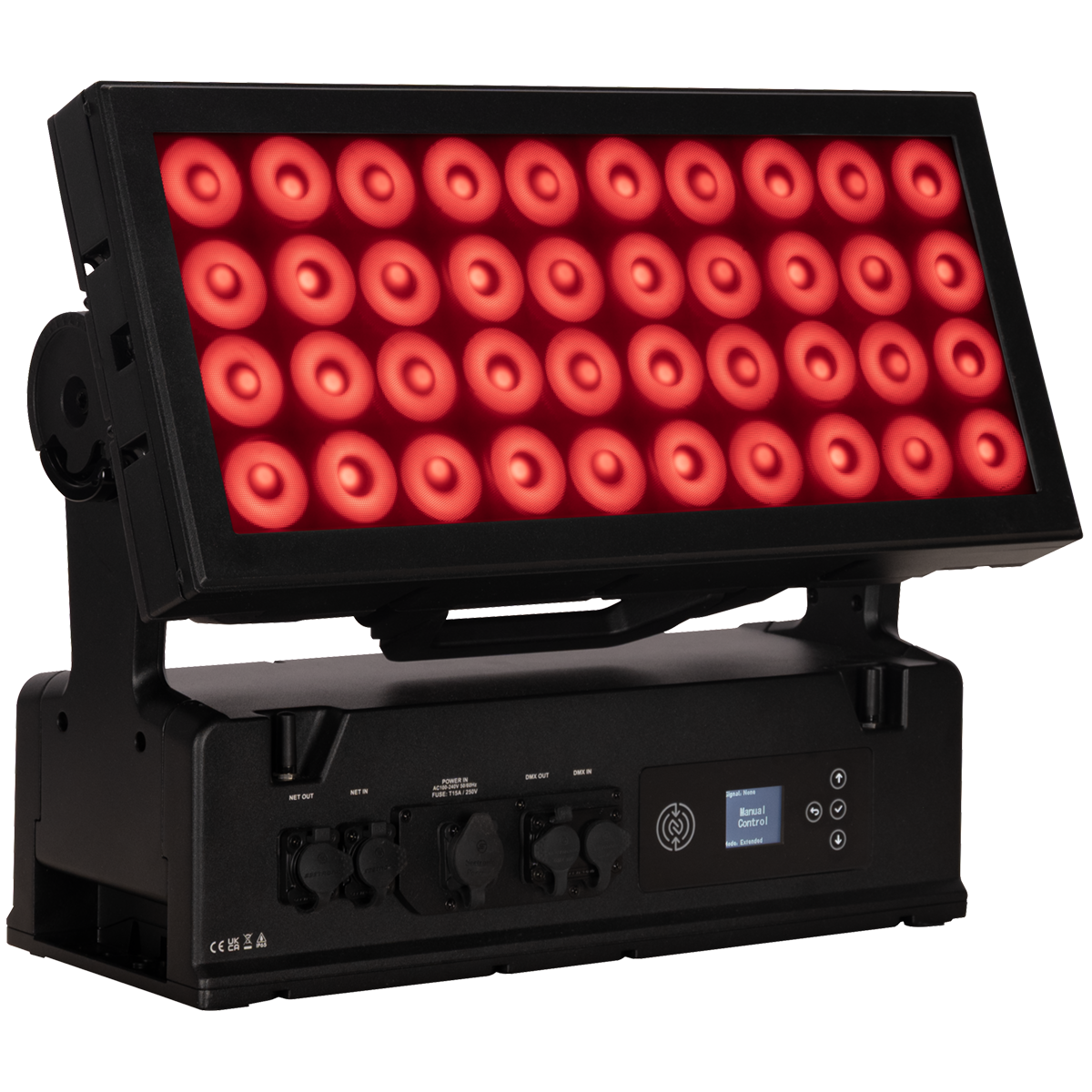 SIX525 - SIX+ Panel - 40x40W RGBLA+UV LED Panel, IP65