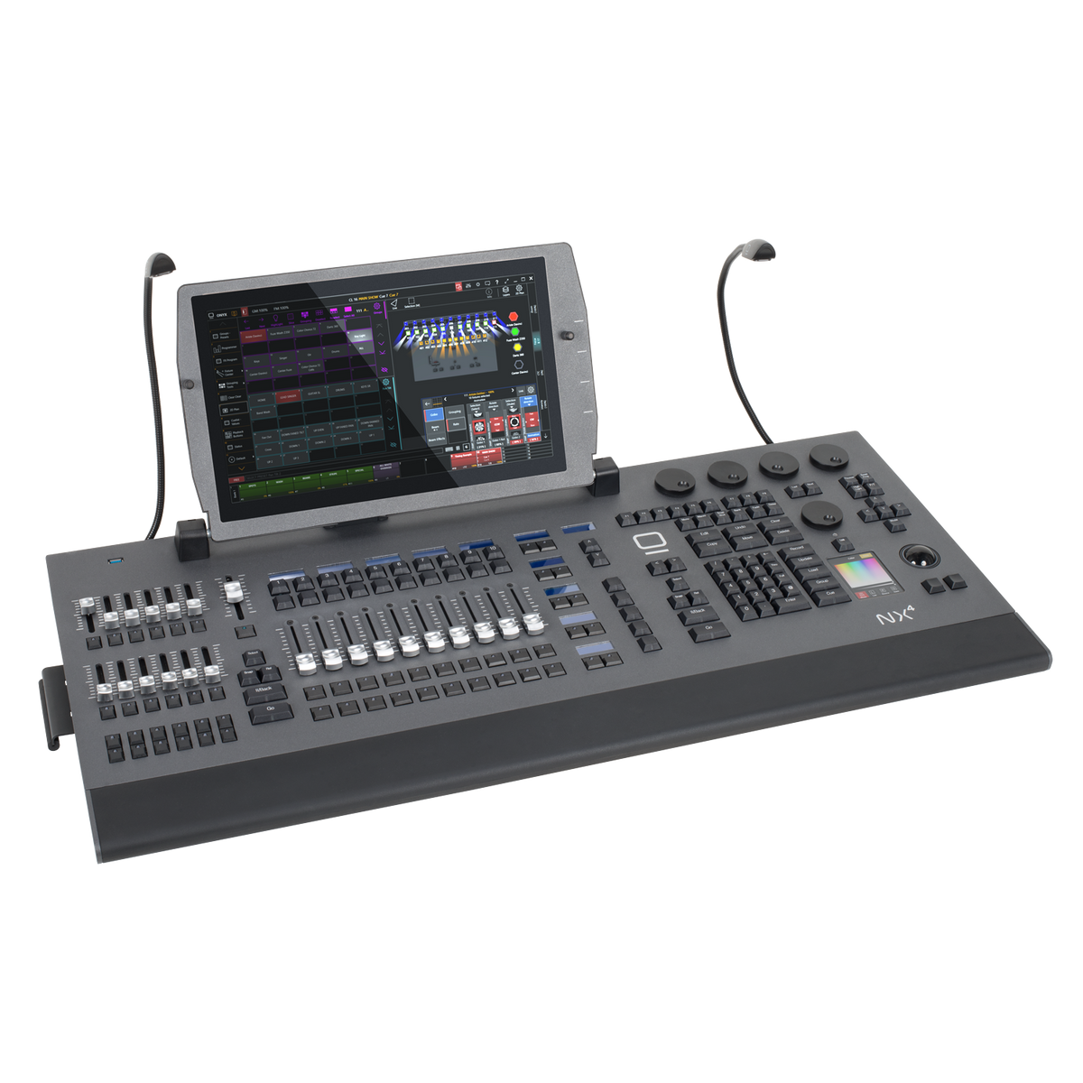NX4985 - NX4 - 64-Universe Console, 10 Motorfaders, 4x DMX
