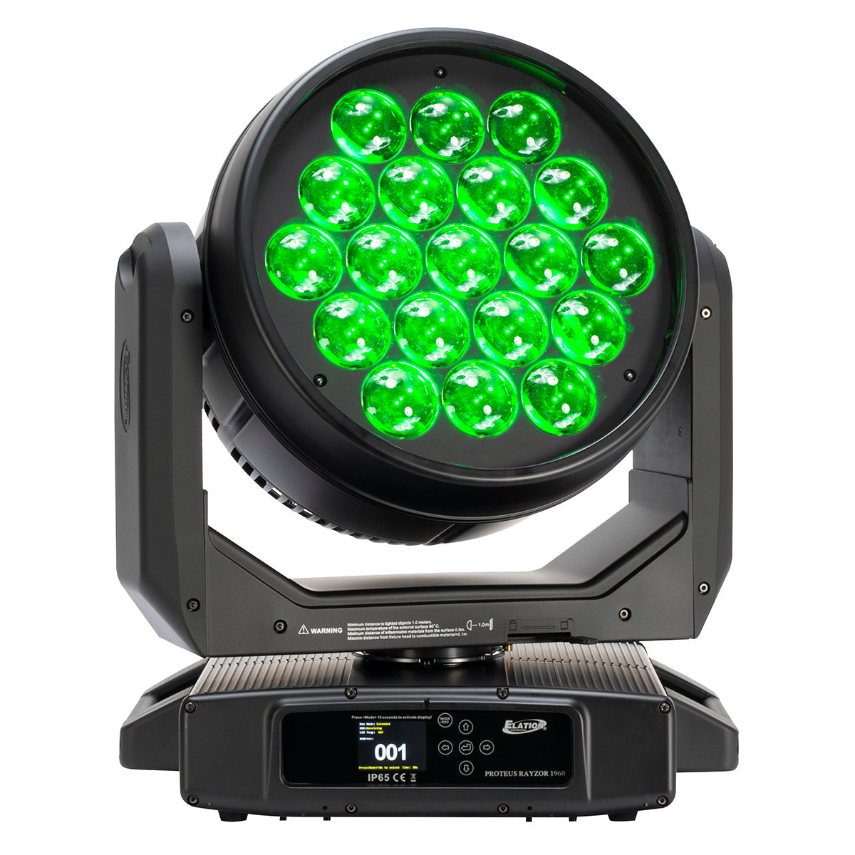 PRR196 - Proteus Rayzor 1960 - 19x60W RGBW Moving Head, IP65