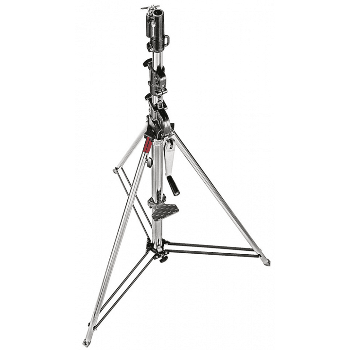 Manfrotto 087NW Wind Up Stand, Steel 2 Riser w/Geared Column