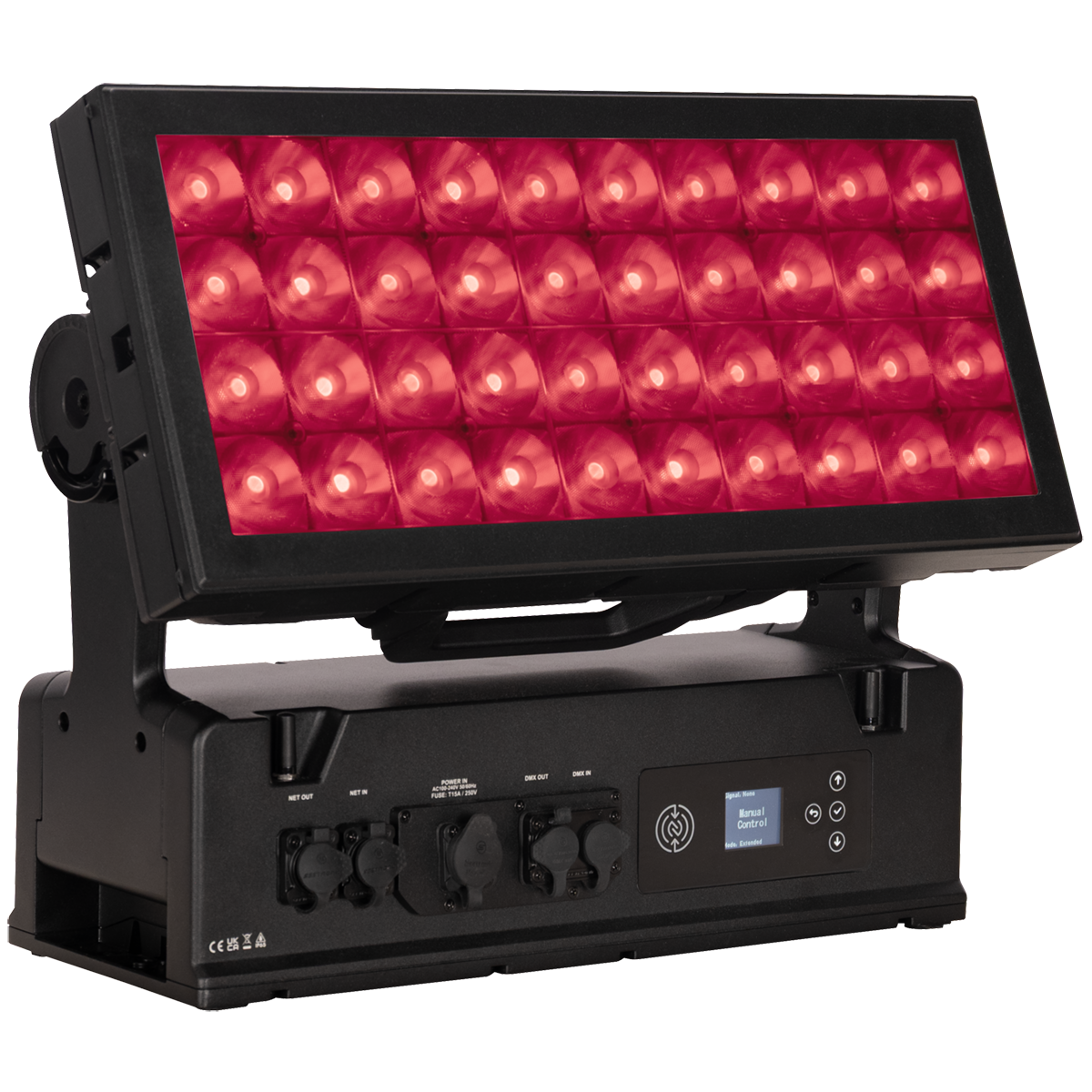 SIX525 - SIX+ Panel - 40x40W RGBLA+UV LED Panel, IP65