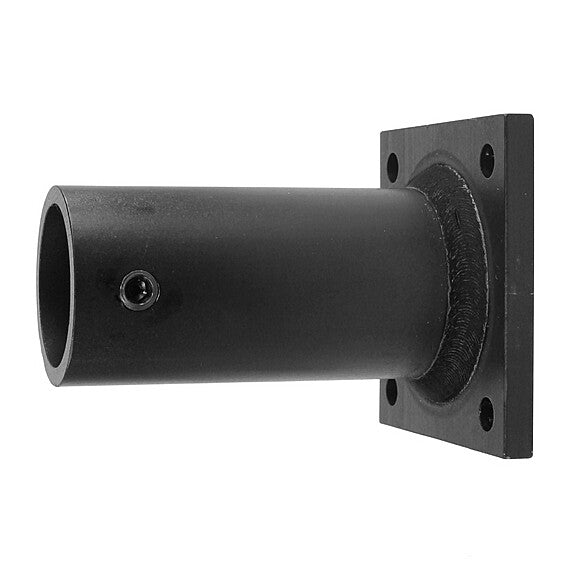 Wall Mount, 1-1/2" Pipe, Black