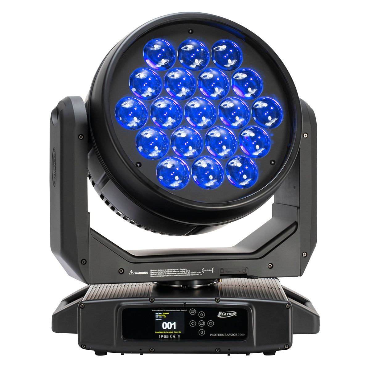 PRR196 - Proteus Rayzor 1960 - 19x60W RGBW Moving Head, IP65